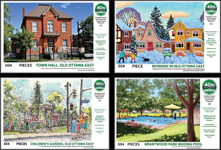 The Mainstreeter's 40th Anniversary Jigsaw Puzzle Collection