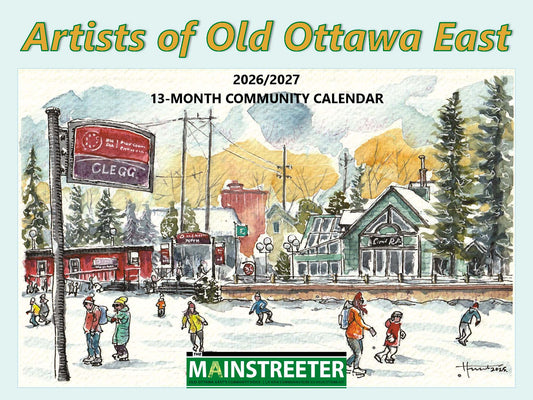 2026/2027 Artists of Old Ottawa East Community Calendar